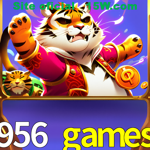 Imagem promocional da 956 games mostrando a plataforma e suas vantagens